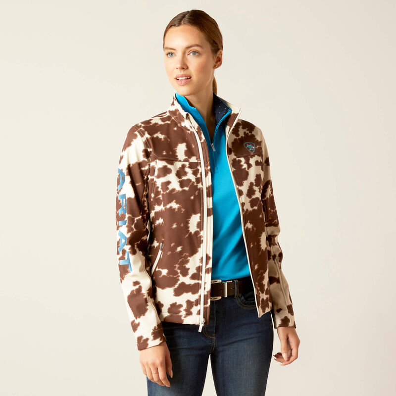 ARIAT Women's New Team Softshell Print Jacket 10046487