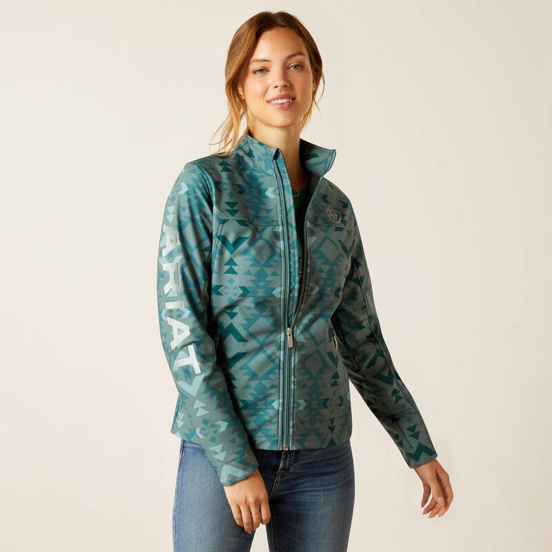 ARIAT Women's New Team Softshell Print Jacket 10046488