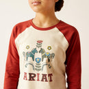 ARIAT Girl's Dala Horses T-Shirt 10046495