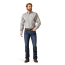 Camisa de manga larga entallada antiarrugas para hombre ARIAT 10046553 