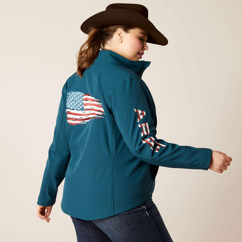 ARIAT Women's Team Patriot Softshell Jacket 10046566