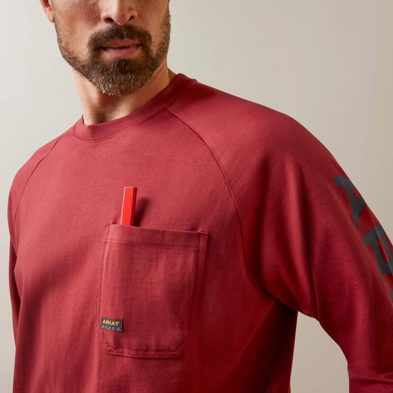 ARIAT Rebar Cotton Strong Graphic para hombre 10046616