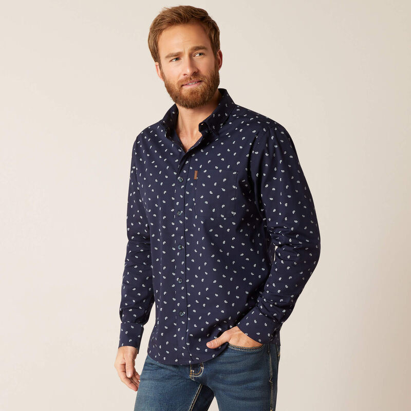 ARIAT Men's Marco Stretch Modern Fit Shirt 10047417