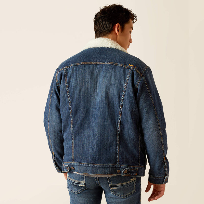 ARIAT Men's Sherpa Lined Trucker Jacket 10047438