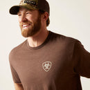 Camiseta con bandera tonal de ARIAT para hombre 10047589 