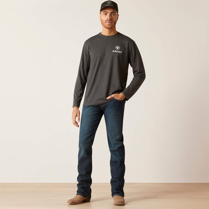 Camiseta con estrellas y lentejuelas para hombre de ARIAT 10047592 
