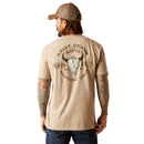 ARIAT MEN'S Bison Skull ss tshirt 10047613