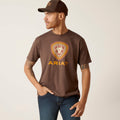 Camiseta de manga corta ARIAT Rope Lockup para hombre 10047645 