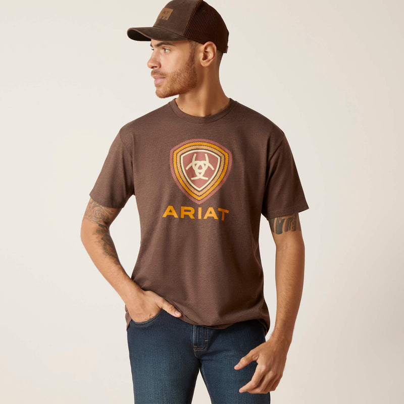 Camiseta de manga corta ARIAT Rope Lockup para hombre 10047645 
