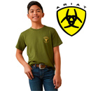 Camiseta ARIAT con calavera de bisonte para niño 10047649