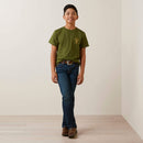 Camiseta ARIAT con calavera de bisonte para niño 10047649