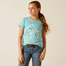 ARIAT Girl'sLittle Friend SS T-Shirt 10048557