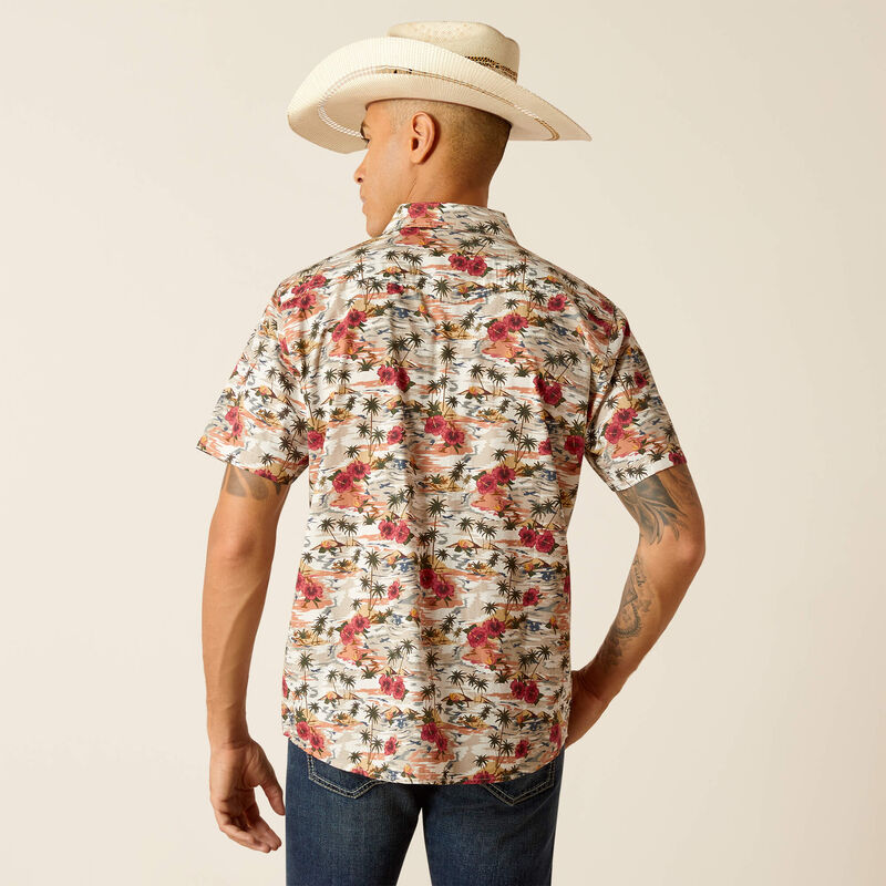 ARIAT Men's Kakeem Retro Snp SS Shirt 10048573