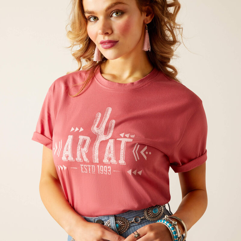 ARIAT WOMEN'S Cactus Logo T-Shirt 10048681