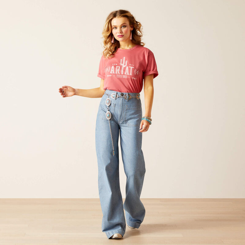 ARIAT WOMEN'S Cactus Logo T-Shirt 10048681