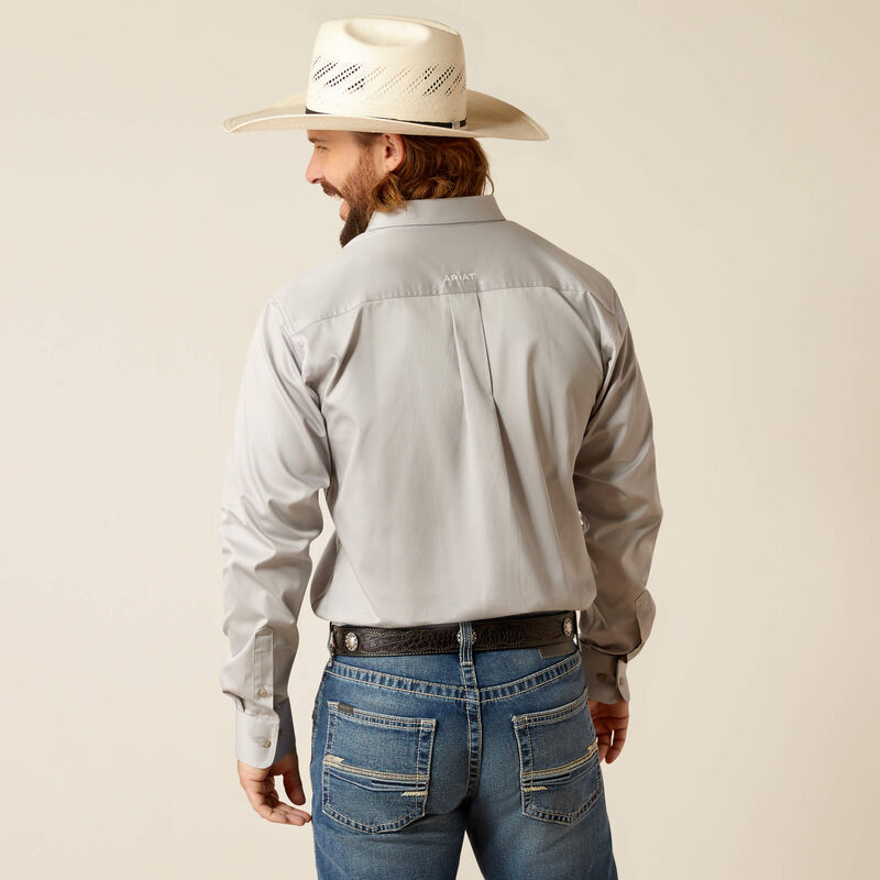 ARIAT Men's Team Logo Twill Fitted Shirt 10048716