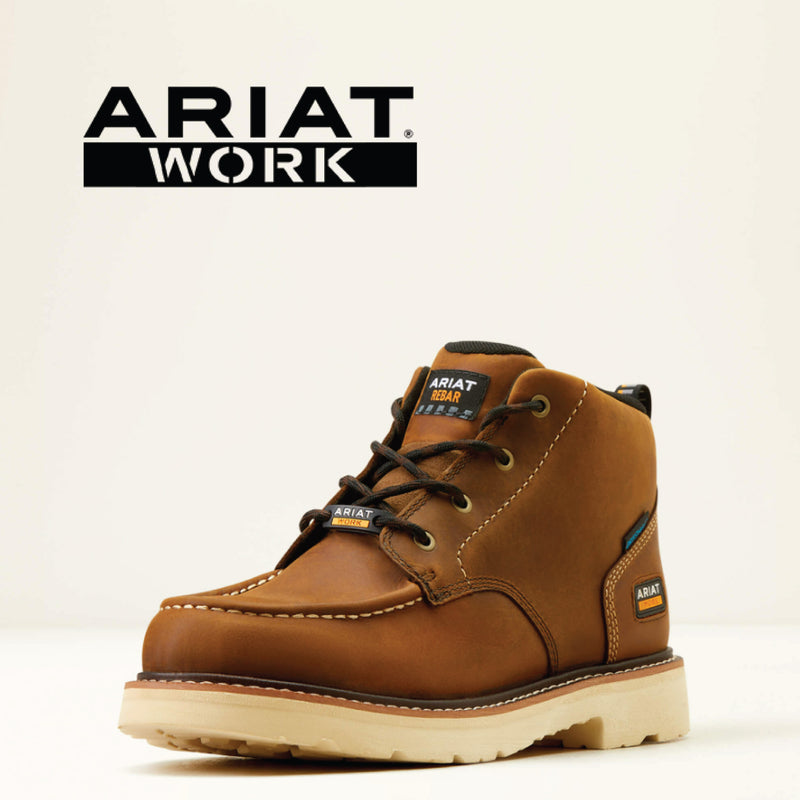 Ariat Men s Rebar Lift Chukka Waterproof Work Boot