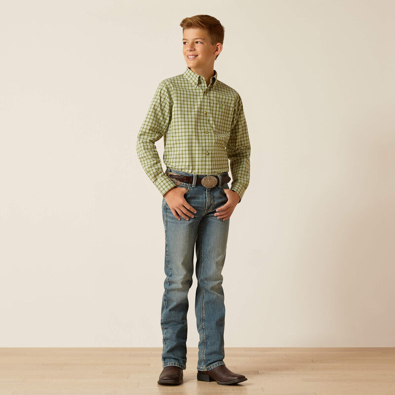 ARIAT Boy's Pro Eilad Ls Shirt 10051413