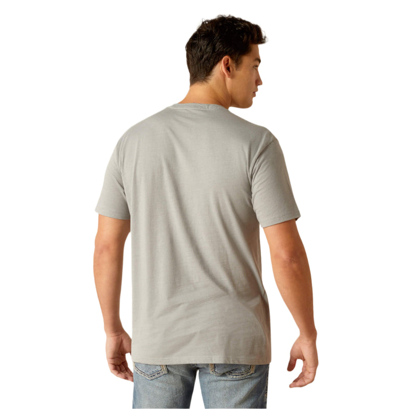Camiseta ARIAT con bandera de camuflaje de México para hombre 10051751