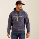 Sudadera con capucha ARIAT Southwestern Longhorn para hombre 10052004 