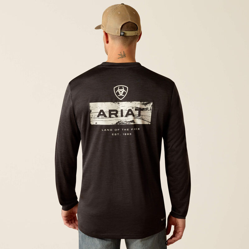 Camiseta ARIAT Charger Stacks para hombre 10052009 