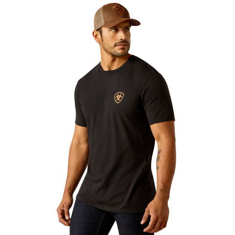 Camiseta de manga corta ARIAT Eagle Freedom para hombre 10052017