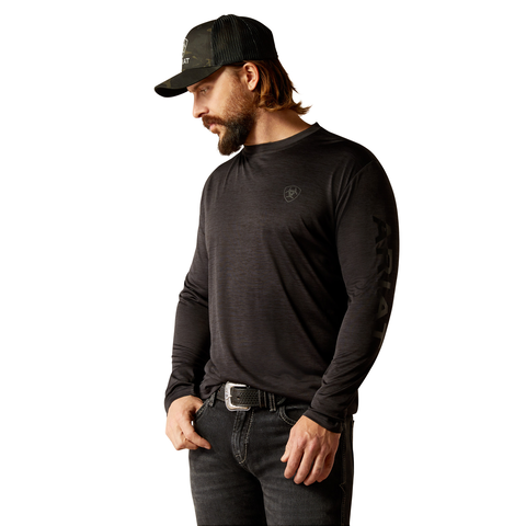Camiseta de manga larga con el logotipo del Charger de ARIAT para hombre 10052085