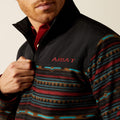Sudadera ARIAT Basis 2.0 con cremallera 1/4 para hombre 10052088 