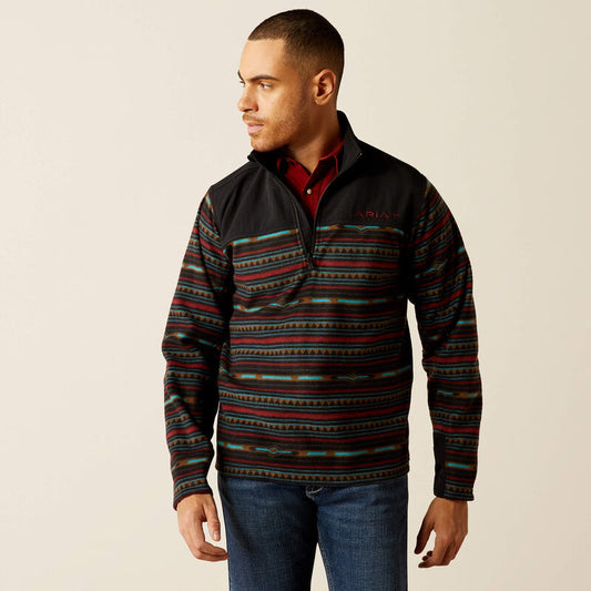 Sudadera ARIAT Basis 2.0 con cremallera 1/4 para hombre 10052088 