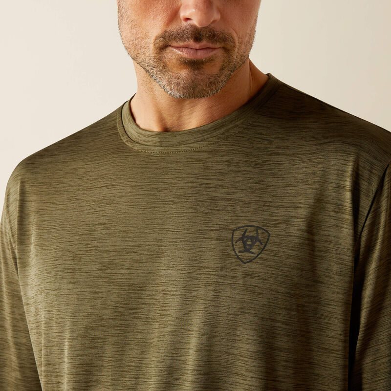 Camiseta Ariat Charger Camo Slice para hombre 10052326 