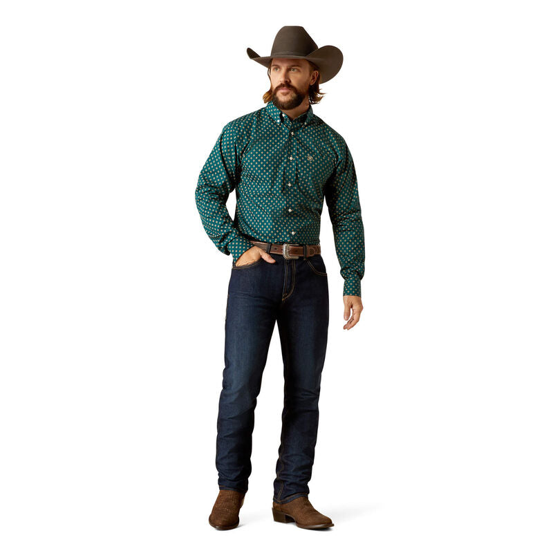 ARIAT Men's WF Grover Fitted LS Shirt 10052382