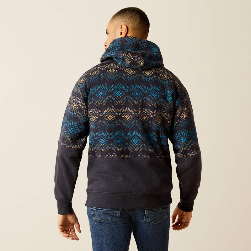 Sudadera con capucha y bloques de color para hombre de Ariat 10052449 