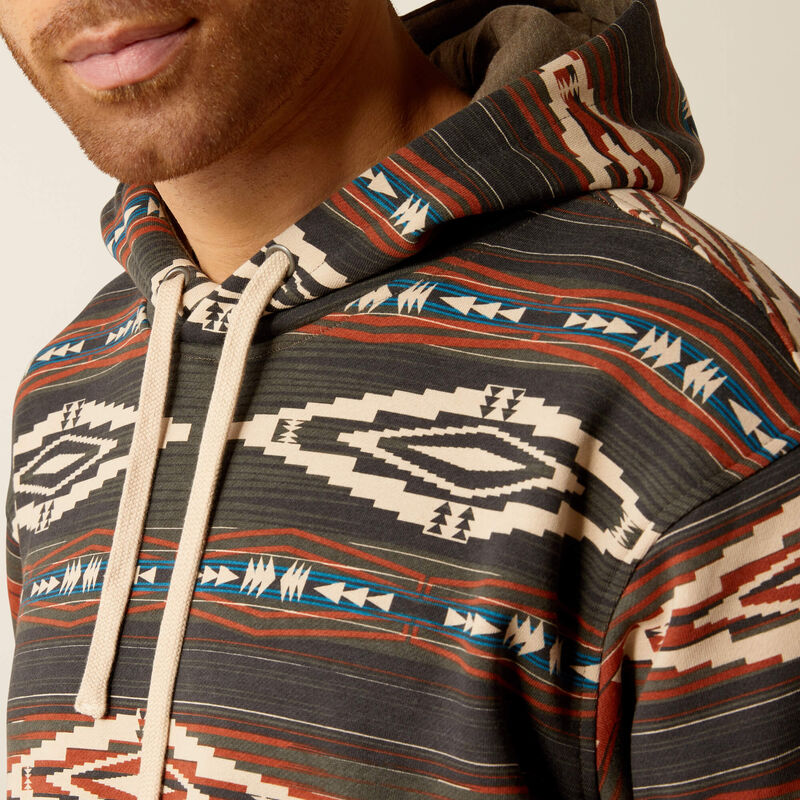 Sudadera con capucha Ariat Color Block para hombre 10052452 
