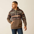 Sudadera con capucha Ariat Color Block para hombre 10052452 