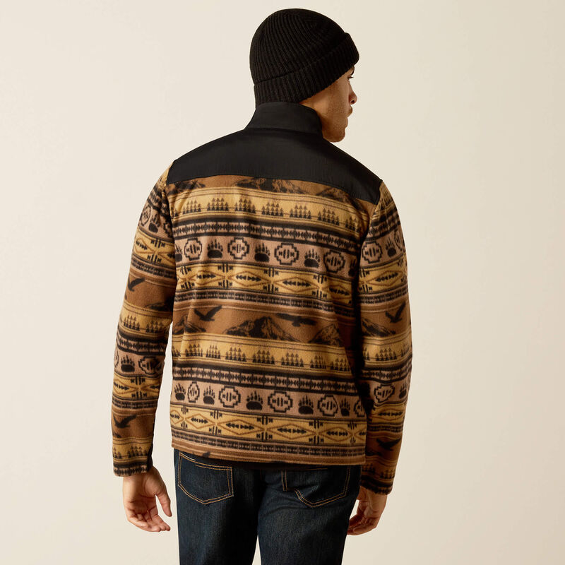 Sudadera ARIAT Basis 2.0 con cremallera 1/4 para hombre 10052732 
