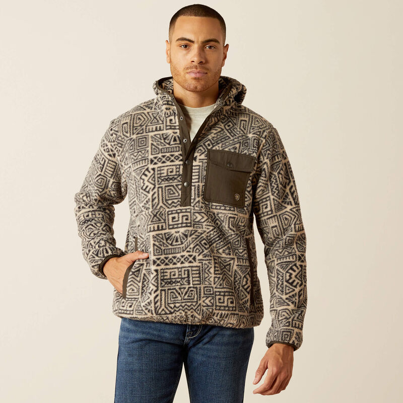 Sudadera con capucha polar de oso ARIAT para hombre 10052995 