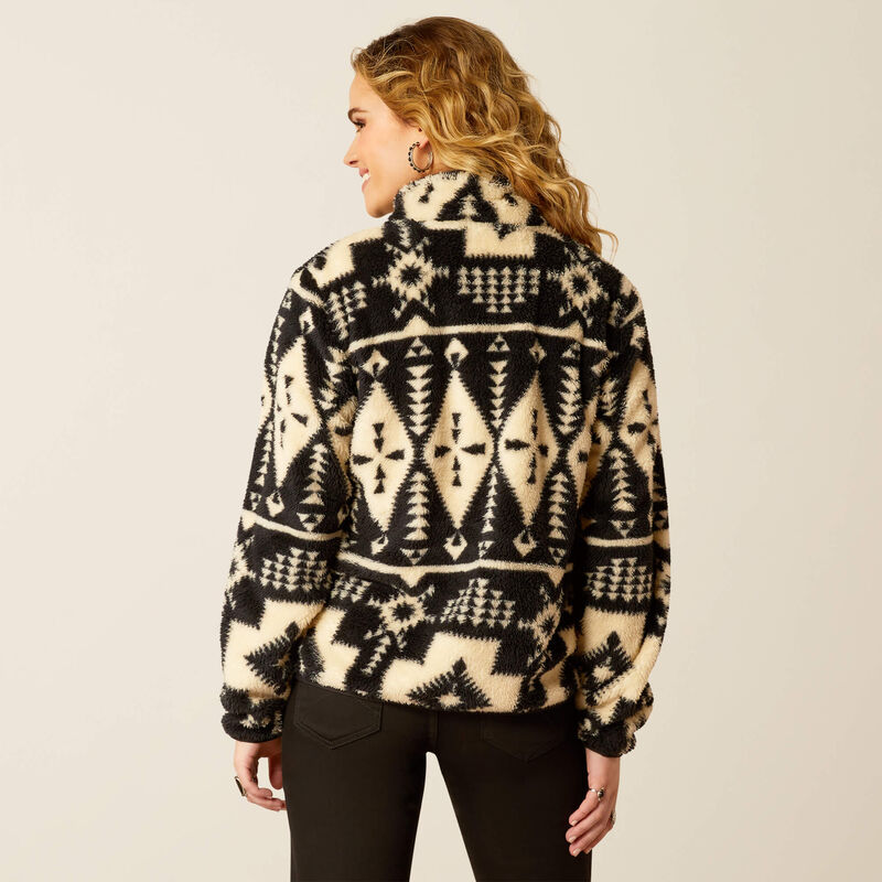 Ariat Women's Berber Snap Front Sweatshirt 10053010
