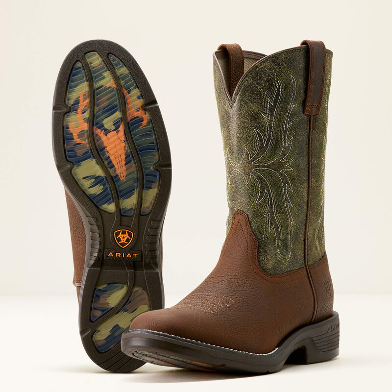 ARIAT Men's Ridgeback Round Toe Cowboy Boot 10053575