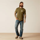 Camiseta de manga corta ARIAT Freedom para hombre 10054176