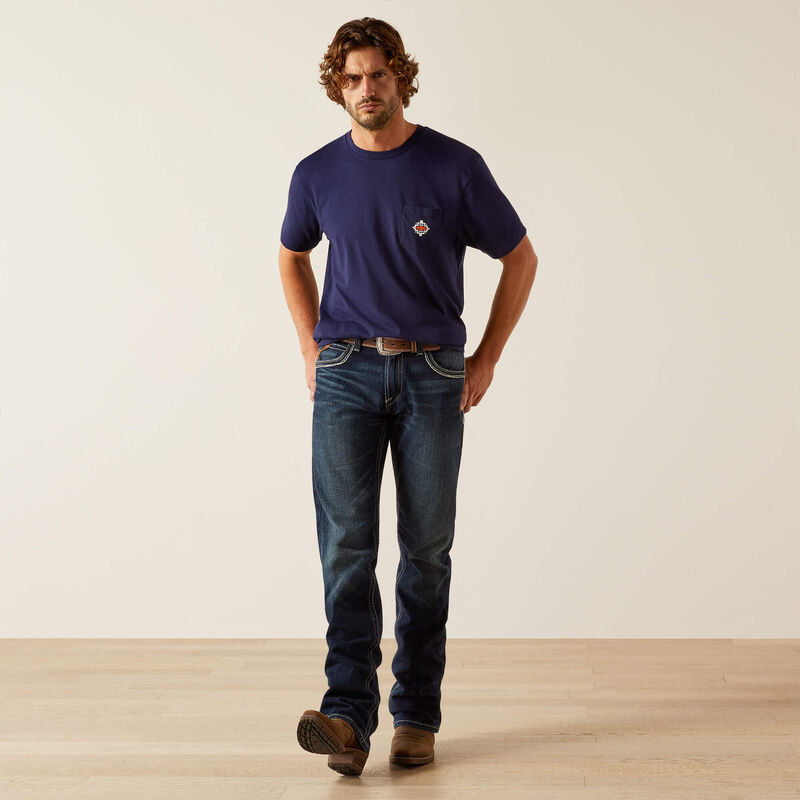 Camiseta con bolsillo del suroeste de ARIAT para hombre 10054844