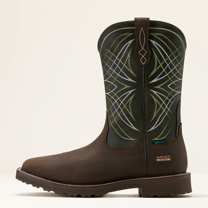 ARIAT Men's  Activator Waterproof Soft Toe Work Boot 10060894