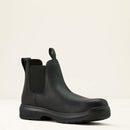 ARIAT Men's Turbo Chelsea CSA Waterproof Carbon Toe Work Boot, Black