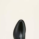 elegant black boots men