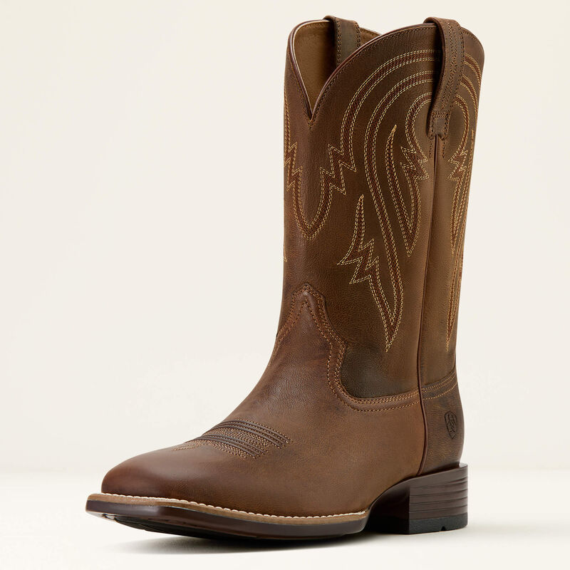 ARIAT Men's Plano Wide Square Toe Western Boot 10061196
