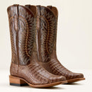 ARIAT Men's Futurity Finalist Caiman Belly Narrow Cutter Toe Cowboy Boot