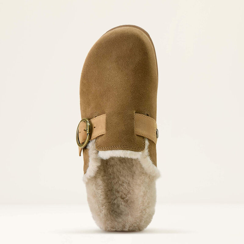 ARIAT Women's Country Mule Sherpa Slippers, Brown
