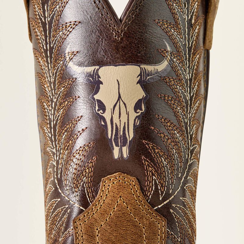 ARIAT Kid's Stampede Wide Square Toe Western Boot