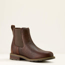 ARIAT Men's Wexford Bison Chelsea Boot, Brown
