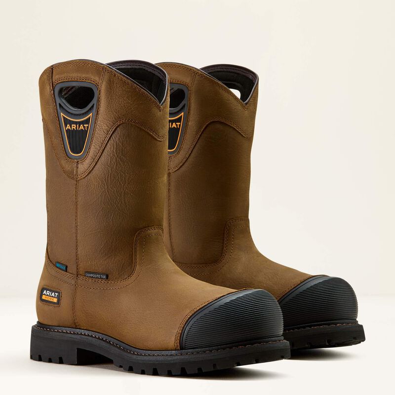 ARIAT Men's Longview Shock Shield Waterproof Composite Toe Work Boot 10063853