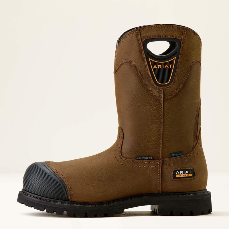 ARIAT Men's Longview Shock Shield Waterproof Composite Toe Work Boot 10063853